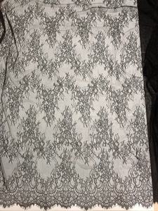 Tissu en <span class=keywords><strong>dentelle</strong></span> Chantilly à motifs floraux, fabrication artisanale, 3 mètres par pièce, LT20948 - Product Image 4