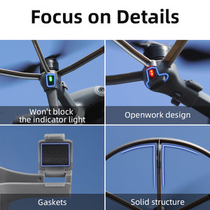 إكسسوارات طائرة بدون طيار لحماية الشفرات الحلقية المضادة للتصادم من ABS خفيفة للغاية للهواء <span class=keywords><strong>3</strong></span> - Product Image 5