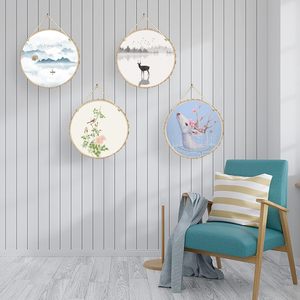 Dang dở 6-inch vừa thân thiện với môi gỗ lát Vòng tự nhiên thiết kế cho trang trí nội thất thủ công mỹ nghệ centerpieces bánh & DIY bán buôn - Product Image 2