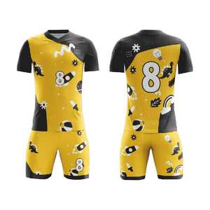 Conjunto de Entrenamiento de Fútbol Personalizado al por Mayor para Hombre, Ropa Deportiva de Fútbol OEM con Ropa Deportiva Personalizada para Equipos de Fútbol, Incluye Camisetas, Pantalones Cortos y Conjuntos - Product Image 5