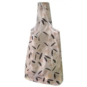 Golden Supplier Reusable No Zip Custom Printed Polyester Tote Bags Shopping Bag at Affordable Market Price