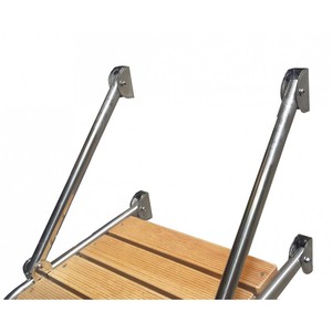 Échelle Alastin <span class=keywords><strong>en</strong></span> bois de teck <span class=keywords><strong>en</strong></span> acier inoxydable 316, la plus populaire pour la <span class=keywords><strong>piscine</strong></span> de Yacht - Product Image 6