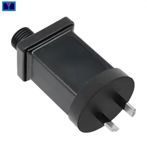 Au plug dc impermeabile 2 pin connettore femmina di alta qualità adattatore di alimentazione caricatore impermeabile 12v