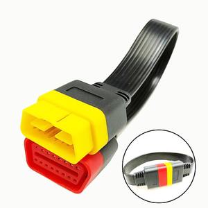 Remplacement pour X431 V/V +/PRO/PRO <span class=keywords><strong>3</strong></span>/ThinkDiag/<span class=keywords><strong>Easydiag</strong></span> <span class=keywords><strong>3</strong></span>.0/Mdiag/Golo Main OBD2 Extender 16pin mâle à femelle câble d'extension - Product Image 1