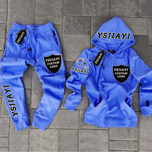 Conjunto de Sudadera con Capucha y Pantalones Deportivos Personalizados con Logotipo Estampado, de Alta Calidad, Corte Holgado y Ajustado - Product Image 6