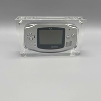 Cadre de jeu vidéo personnalisé Nintendo Clear Lucite étui de jeu magnétique en acrylique pour DS 3DS