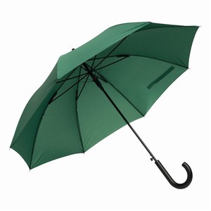 Customized Logo Printing Modern Polyester Umbrella with Long Handle Semi-Automatic Straight Design-Business Gift Advertising