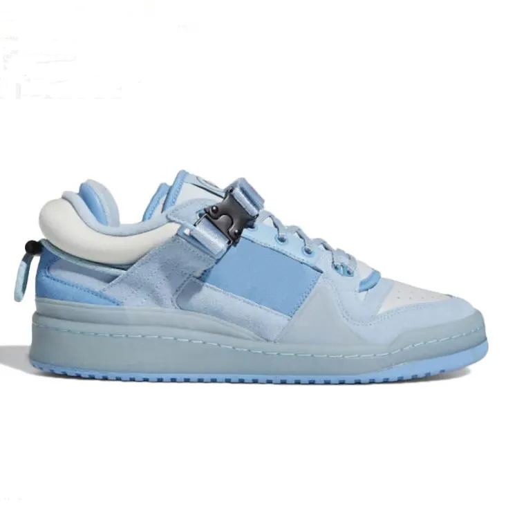 2022 high quality new color Forum Low bad bunny shoes bad bunny sneakers blue tint for man and women with box