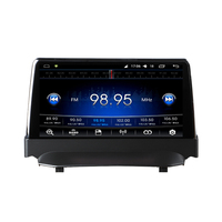 Autoradio intelligent Saiho compatible avec Ford Fiesta 2013 avec écran 9,66 pouces, 8 cœurs, démarrage rapide, plug & play, lecteurs Android