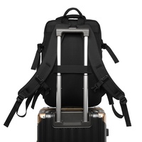 Sac à dos extensible pour homme d'affaires transfrontalier, grande capacité, imperméable, bagage de voyage, matériau Oxford, fermeture éclair en polyester