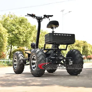 Trator agrícola e mini ATV elétrico 4X4 de 11 lugares 8000W 4 rodas