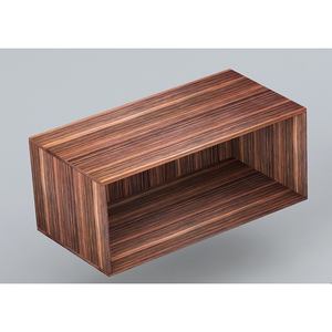 Mueble de Cocina Modular con Compartimento Abierto 110x55x40 Blanco Brillante, Unidad de Almacenamiento - Product Image 1