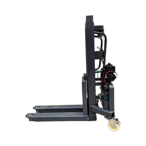 Powered 300 küçük kaldırma Forklift ile palet taşıyıcı kg Mini elektrikli istifleyici yeni durum kendinden yüklemeli Forklift - Product Image 1