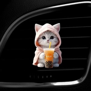 ที่หนีบช่องแอร์รถยนต์รูป<span class=keywords><strong>แมว</strong></span>น่ารัก ของตกแต่งภายใน<span class=keywords><strong>รถ</strong></span>ยนต์และของขวัญ ทำจากอะคริลิค ขายส่ง - Product Image 2