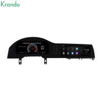 Système audio Android Krando pour voiture + écran du tableau de bord numérique pour AUDI Q7 2005-2015, stéréo Android double, GPS multimédia