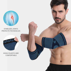 Manchon de soutien articulaire durable avec protection musculaire pour une ajustement élastique élevé, idéal pour la course, le baseball, le <span class=keywords><strong>badminton</strong></span>, le tennis et autres sports - Product Image 1
