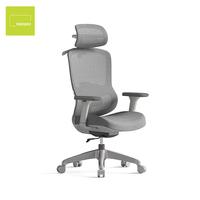 Chaise de bureau KEPO, dossier en maille, confortable, chaise de direction, chaise ergonomique