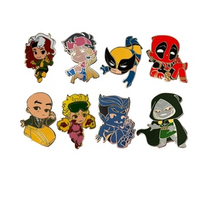 Kunshan fabrika üretim damgalama emaye hayvan Metal <span class=keywords><strong>Pin</strong></span> yapma süper Hhero chero yeni ürün yaka <span class=keywords><strong>Pin</strong></span> - Product Image 1