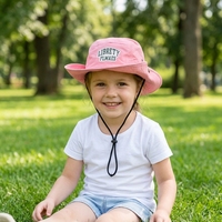 Sombrero de Pescador de Secado Rápido Estilo Coreano, Protección Solar, Gorra de Playa para Bebés Niñas, Primavera Verano, Uso al Aire Libre