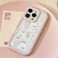 Dessin animé amusant adapté pour Iphone17ProMax 16 coque de téléphone IPhone15 acrylique 14 13 à un prix abordable