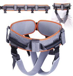 Ceintures de marche pour <span class=keywords><strong>personnes</strong></span> <span class=keywords><strong>âgées</strong></span> avec 7 poignées, ceintures médicales pour soins infirmiers avec boucle à un <span class=keywords><strong>clic</strong></span> pour la marche des <span class=keywords><strong>personnes</strong></span> <span class=keywords><strong>âgées</strong></span> - Product Image 1