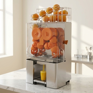 Máquina Exprimidora de Naranjas y Granadas Automática, Comercial e Industrial, con Función de Separación de Pulpa y Pelado, Modelo 2000E-2X 2 - Product Image 4