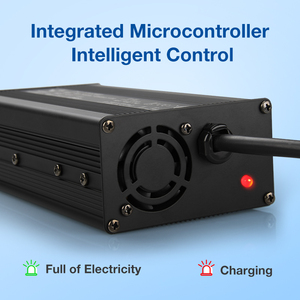 Cargador de batería de plomo ácido litio LiFePO4 12V 24V 48V 72V Sierra eléctrica cortacésped ebike cargador de batería - Product Image 6