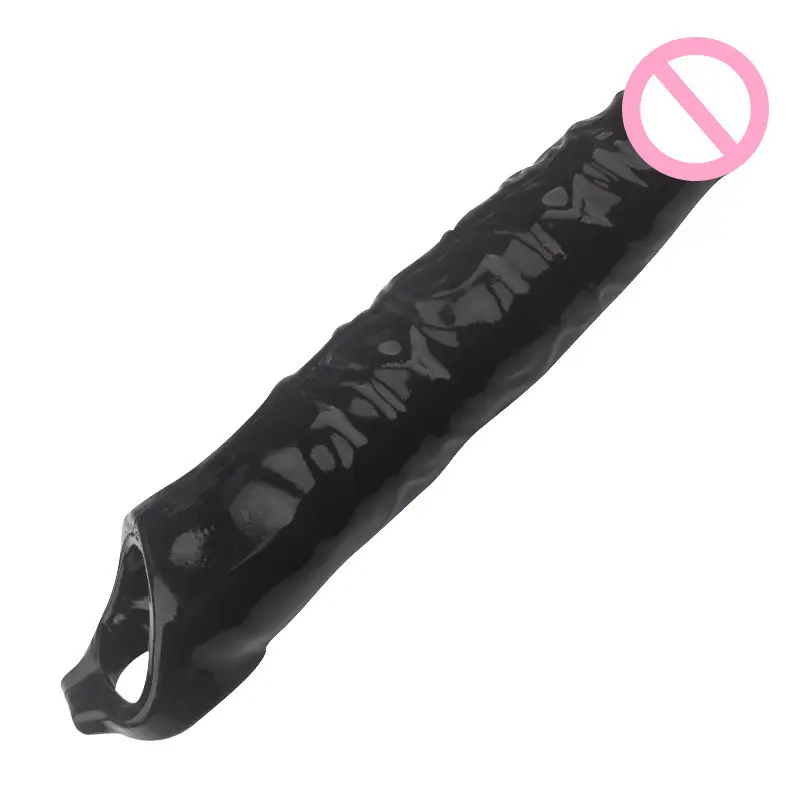 Thực Tế Bao Cao Su Tái Sử Dụng Dương Vật Tay Áo Mở Rộng Bao Cao Su Nam Cock Extender Dildo Enhancer Thân Mật Hàng Hóa Quan Hệ Tình Dục Đồ Chơi Cho Nam Giới