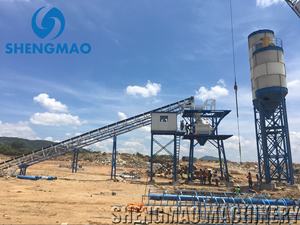 Planta Mezcladora de Concreto HZS60 con Mezclador de Doble Eje, Alta Eficiencia, Control Automático para Proyectos de Construcción Medianos a Grandes - Product Image 5
