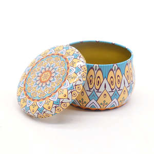 Luxury Mini <strong>Candle</strong> Jar With Lid Empty Gift Wax Scented Soy <strong>Candle</strong> Tin Can Container Jar Box Round Metal Tin Can <strong>Candle</strong> Tin - Product Image 3