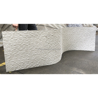 Matériau d'argile modifié Tuile en pierre flexible naturelle Durable MCM Tuile de revêtement mural en pierre douce Brique réfractaire écologique