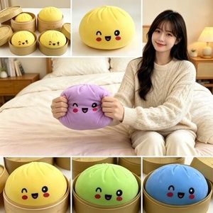 Cross-border Extra-large Simulation Steamed Bun Kneading Stress Relief Youth Flour Ball Slow <b>Rebound</b> Prank Toy Steamer - Product Image 2