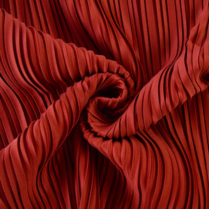 Chất Lượng Cao 100% <span class=keywords><strong>Polyester</strong></span> Trọng Lượng Nhẹ Dệt Kim Nhuộm Xếp li Váy Vải Cho Phụ Nữ Của Xếp li Váy - Product Image 4