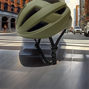 Unisex PC-Fahrradhelm mit Drehverschluss für Mountainbike, Rennrad, Faltrad, Laufrad, Rollschuhlaufen - Größe L Sicherheitsausrüstung - Product Image 2