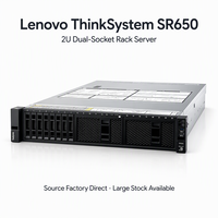 Penjualan Panas Lenovo ThinkSystem SR650 V2 V3 2U Rack Server Enterprise Server Grosir