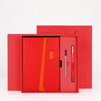 Kit Cadeau d'Affaires Premium : Carnet de Notes et Stylo à Bille Personnalisés pour Souvenir d'Entreprise