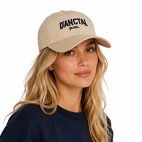 Gorra de Béisbol Personalizada de 6 Paneles con Bordado de Lujo y Rayas, Marca OEM de Calidad, Personalizable con Logotipo, para Hombre