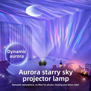 โปรเจคเตอร์ท้องฟ้าจำลองในร่ม ลำโพงเพลง <span class=keywords><strong>รีโมท</strong></span>คอนโทรล ไฟกลางคืนแบบเสียบ USB ของตกแต่งห้องนอนเด็ก โปรเจคเตอร์ LED ฉายภาพเนบิวลาและกาแล็กซี่ - Product Image 4