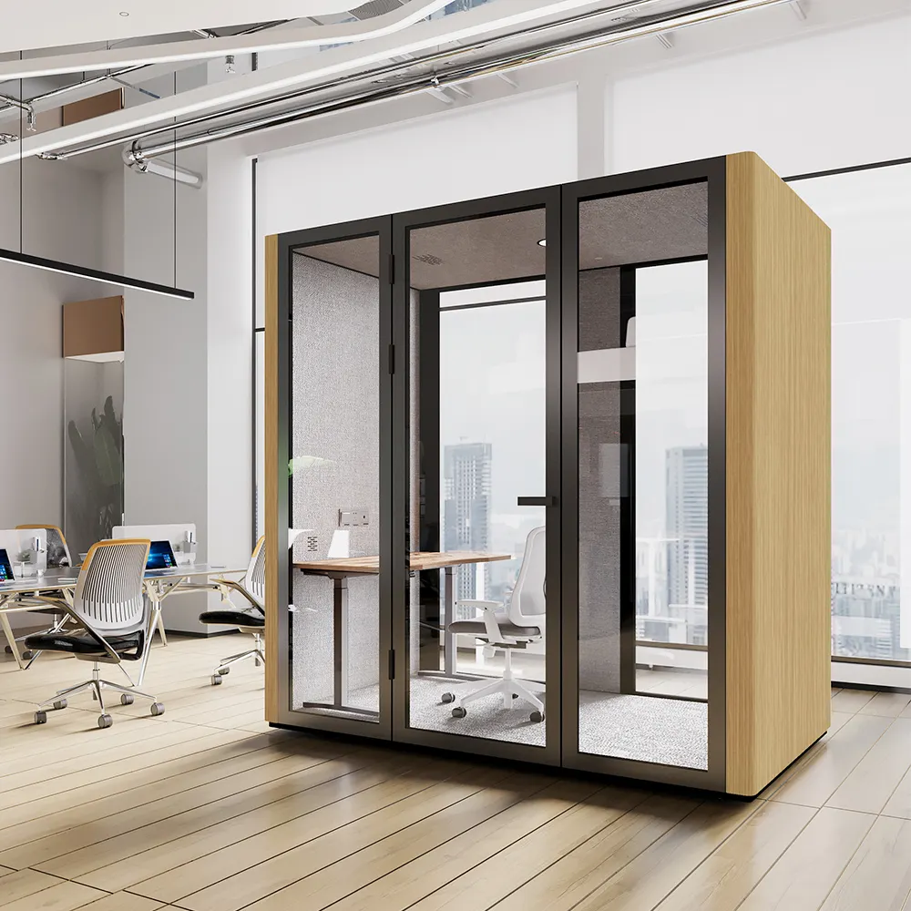 Flexspace individuelles Büro Pods fertighaus Hofbüro Schuppen Kapsel Mobile Ferienwohnung Kabine Fertighäuser