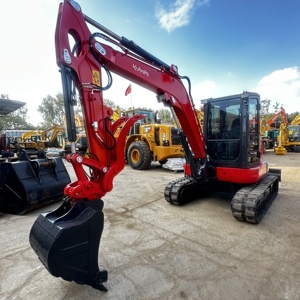 Originale giapponese Kubota KX057-5 KX057-4 usato macchinari Kubota usato Mini escavatore scavatrice con idraulico cambio rapido per la vendita - Product Image 3