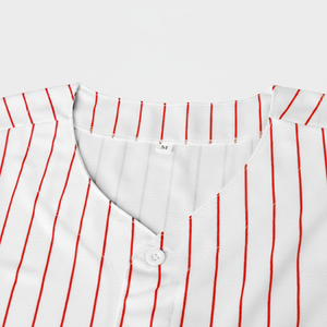 Uniforme de Béisbol Personalizado para Hombre, Manga Corta, Botones Completos, Transpirable, Secado Rápido, Jersey Deportivo al por Mayor, 100% Poliéster - Product Image 1