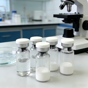 Péptido Reparador en Polvo Liofilizado con 99% de Pureza, Color Azul, Materia Prima Cosmética para el Cuidado de la Piel - Product Image 4