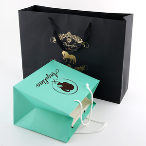 <span class=keywords><strong>BTO</strong></span>-bolsa de papel con logotipo personalizado impreso, para zapatos, ropa, regalo de compras, joyería, venta al por mayor - Product Image 3