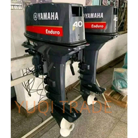 Yamahas perahu Motor tempel kepala persegi panjang 40HP 2 Tak