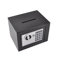 Coffre-fort numérique mini en acier laminé à froid pour bureau, hôtel, école – Sécurité renforcée pour espèces, bijoux, coffre-fort dissimulé