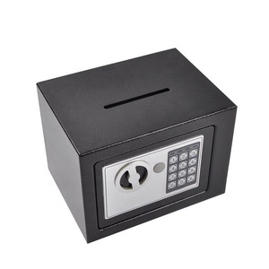 <span class=keywords><strong>Caja</strong></span> Fuerte Digital Mini de Acero Laminado en Frío para Oficina, Hotel, Escuela, Almacenamiento Seguro de Dinero en Efectivo, Joyas, <span class=keywords><strong>Caja</strong></span> Fuerte Oculta - Product Image 2