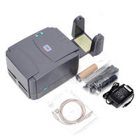 Nueva Impresora de Etiquetas de Códigos de Barras de Transferencia Térmica de Escritorio TSC TTP-244 Pro de 4 Pulgadas Original con Interfaz USB RS232