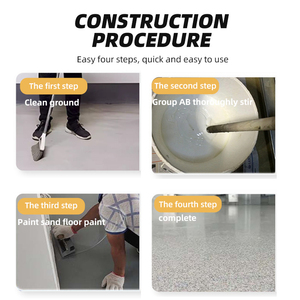 Premium <b>Epoxy</b> Self-Leveling <b>Floor</b> <b>Coating</b> for Outdoor Cement Surfaces Anti-Wear Paint for Indoor & Outdoor Use - Product Image 6