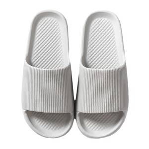 Summer Minimalist Slippers For Women Men Indoor Shower Bathroom Home Guesthouse Couple Plush Sandals Size 35 44 Injection Sole - Product Image 5
