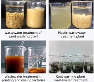 Chemisches Koagulationsmittel und Flockungsmittel Polyacrylamid für die Abwasserbehandlung in der Gummiindustrie - Product Image 4